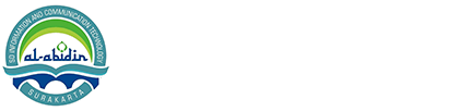 logo sdit alabidin WHITE combine with font